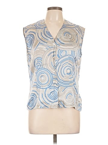 Kasper A.S.L. Sleeveless Silk Top (view 1)