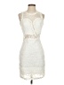 Soieblu 100% Polyester Ivory Cocktail Dress Size S - photo 1