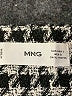 MNG Houndstooth Gray Casual Skirt Size L - photo 4