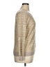 Ann Taylor LOFT 100% Acrylic Metallic Tan Pullover Sweater Size XL - photo 4
