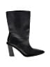 Kenzo 100% Leather Black Ankle Boots Size EU 39 - photo 1