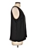 Nine West 100% Polyester Black Sleeveless Blouse Size L - photo 4