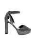 Stuart Weitzman Metallic Silver Heels Size 7 1/2 - photo 1