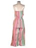 Elan Stripes Pink Jumpsuit Size S - photo 2