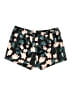 Shimera 100% Polyester Floral Teal Shorts Size M - photo 1