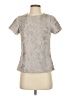 Leifsdottir Gray Short Sleeve Blouse Size XS - photo 1