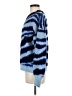 By Anthropologie 100% Acrylic Stripes Blue Pullover Sweater Size M - photo 5
