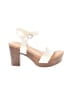 Torrid White Sandals Size 8 1/2 (wide) - photo 1