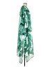 Unbranded Tropical Green Kimono Size S - photo 4