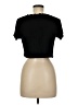 Pitusa Black Short Sleeve Top Size M - photo 2