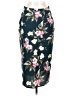 Volcom 100% Polyester Floral Teal Casual Skirt Size S - photo 1