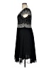 Jkara 100% Polyester Print Black Cocktail Dress Size 14 - photo 5