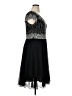 Jkara 100% Polyester Print Black Cocktail Dress Size 14 - photo 4