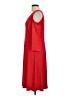 Susan Graver Solid Red Casual Dress Size L - photo 5