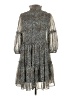 Just... Taylor Animal Print Silver Casual Dress Size XS - photo 2