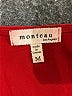 Monteau 100% Polyester Solid Red Casual Dress Size M - photo 7