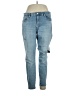 Jag Solid Blue Jeans Size 16 - photo 1