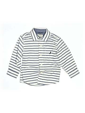 Nautica Long Sleeve Button-Down Shirt (view 1)