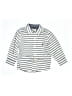 Nautica Stripes Gray Long Sleeve Button-Down Shirt 18-24 MO / 24 MO - photo 1