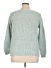 Faded Glory Tweed Teal Pullover Sweater Size XL - photo 2