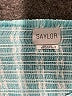Saylor 100% Cotton Teal Tank Top Size S - photo 7