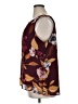 Christopher & Banks 100% Polyester Burgundy Sleeveless Blouse Size XL - photo 5