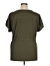 Calvin Klein Green Short Sleeve Blouse Size XL - photo 2