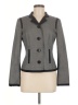 Worth Houndstooth Gray Wool Blazer Size 6 - photo 1