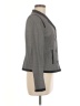 Worth Houndstooth Gray Wool Blazer Size 6 - photo 4