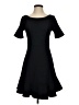 HD in Paris Solid Black Cocktail Dress Size 2 - photo 1