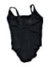 Longitude Stripes Black One Piece Swimsuit Size 10 - photo 2