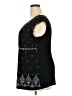 DressBarn Black Short Sleeve Top Size 18 - 20 - photo 5