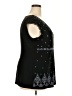 DressBarn Black Short Sleeve Top Size 18 - 20 - photo 4