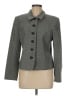 Barrie Pace 100% Acetate Houndstooth Gray Blazer Size 8 - photo 1