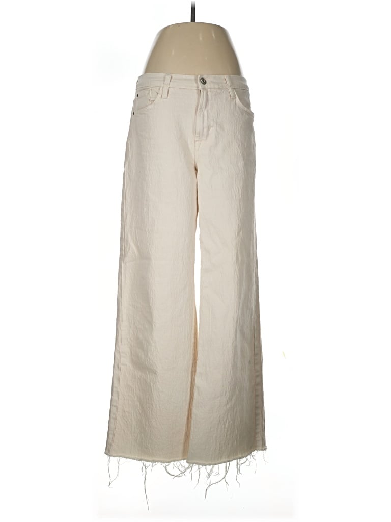 Pre-owned Kensie Jeans In Ivory