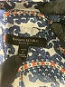 Banana Republic 100% Polyester Paisley Blue Long Sleeve Blouse Size S - photo 7