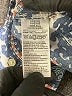 Banana Republic 100% Polyester Paisley Blue Long Sleeve Blouse Size S - photo 8