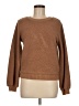 Abercrombie & Fitch 100% Polyester Solid Brown Pullover Sweater Size M - photo 1