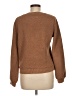 Abercrombie & Fitch 100% Polyester Solid Brown Pullover Sweater Size M - photo 2