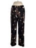 Style&Co Floral Black Casual Pants Size L - photo 1