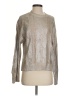 Pistola 100% Cotton Metallic Silver Pullover Sweater Size XS - photo 1