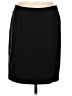 Halogen Solid Black Casual Skirt Size 8 - photo 1