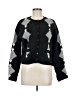 The Kooples Argyle Black Cardigan Size M - photo 1
