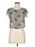 Beeson River Green Short Sleeve Blouse Size M - photo 1