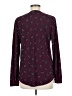 Anne Klein Burgundy Long Sleeve Blouse Size M - photo 2