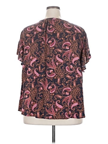 Liz Claiborne Short Sleeve Blouse (view 2)
