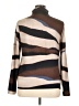 View Brown Long Sleeve Blouse Size XL - photo 2