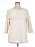 Cj Banks 100% Cotton Ivory Pullover Sweater Size 1X - photo 1