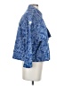 Derek Lam 10 Crosby Paisley Floral Blue Jacket Size S - photo 4