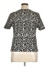 Eri + Ali Animal Print Silver Short Sleeve Blouse Size XL - photo 2